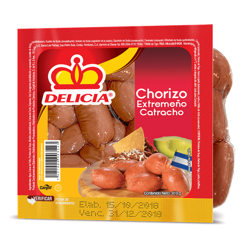 Chorizo Extremeño Delicia Catracho 410 Gr