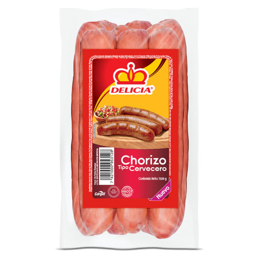 DELICIA CHORIZO CERVECERO1020G