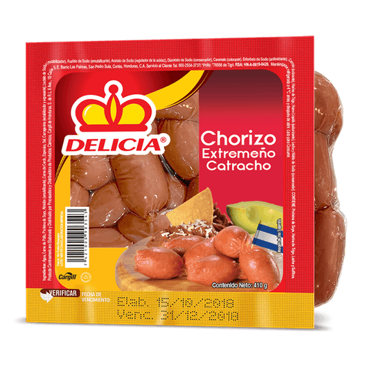 Chorizo Extremeño Delicia Catracho 410 Gr